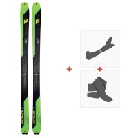Ski K2 Wayback 88 2022 + Fixations de ski randonnée + Peaux - Rando Polyvalent