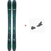 Ski Line Pandora 110 2021 + Fixations de ski - Pack Ski Freeride 106-110 mm