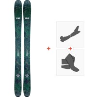 Ski Line Pandora 110 2021 + Fixations de ski randonnée + Peaux - Rando Freeride
