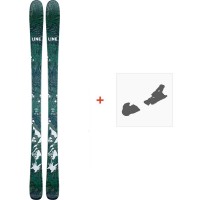 Ski Line Pandora 84 2021 + Fixations de ski - Ski All Mountain 80-85 mm avec fixations de ski à choix