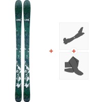 Ski Line Pandora 84 2021 + Fixations de ski randonnée + Peaux