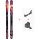 Ski Roxy Shima 90 2021 + Fixations de ski randonnée + Peaux - All Mountain + Rando