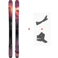 Ski Roxy Shima 90 2021 + Tourenbindungen + Felle - All Mountain + Touren