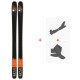 Ski Movement Alp Tracks 85 Ltd 2022 + Fixations de ski randonnée + Peaux - Rando Light