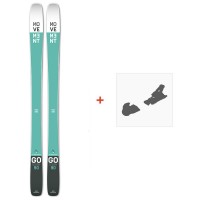 Ski Movement Go 90 Ti W 2022 + Ski bindings - Ski All Mountain 86-90 mm with optional ski bindings