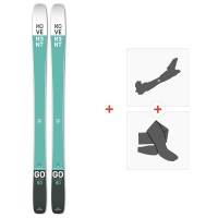 Ski Movement Go 90 Ti W 2022 + Fixations de ski randonnée + Peaux