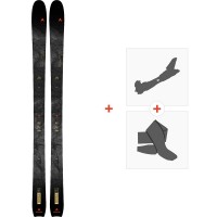 Ski Dynastar M-Vertical 88 2022 + Touring Ski Bindings + Climbing Skins  - Allround Touring