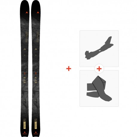 Ski Dynastar M-Vertical 88 2022 + Fixations ski de rando + Peaux  - Rando Polyvalent