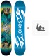 Snowboard Jones Prodigy 2022 + Fixations de snowboard - Pack Snowboard Junior