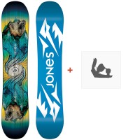 Snowboard Jones Prodigy 2022 + Fixations de snowboard