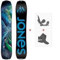 Splitboard Jones Youth Solution 2022 + Fixations de splitboard + Peaux - Splitboard Package - Junior