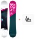 Snowboard Nidecker Micron Flake 2023 + Snowboard bindings - Snowboard-Set Kinder