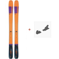 Ski K2 Mindbender 98 TI Alliance 2021 + FIxations de ski  - Pack Ski Freeride 94-100 mm