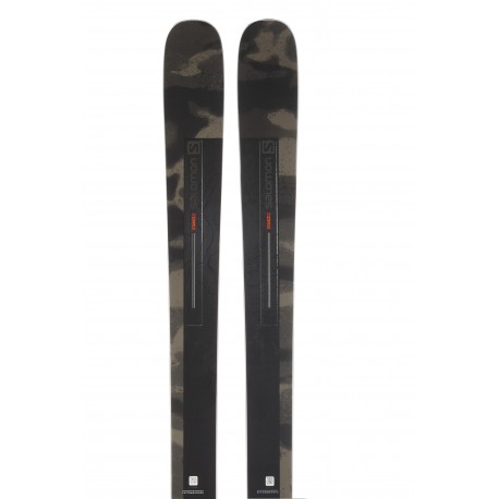 Ski Salomon N Stance 102 Black/Gray 2022 - Ski sans fixations Homme
