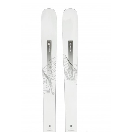 Ski Salomon N Stance W 94 White/Black 2023 - Ski Frauen ( ohne Bindungen )