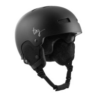 TSG Ski helmet Lotus Solid Color Black Satin 2021 - Casque de Ski