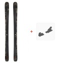 Ski Salomon N Stance 102 Black/Gray 2022 + Fixations de ski