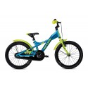 Scool XXlite Alloy 18 Blue Lemon Metalic Komplettes Fahrrad 2020