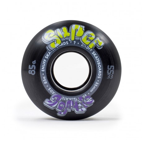 Skateboard Wheels Enuff Super Softie Black 2023 - Skateboard Rollen