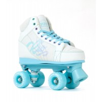 Quad skates RioRoller Lumina White/Blue 2023 - Rollerskates