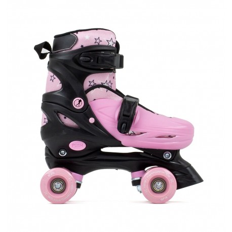 Quad skates Sfr Nebula Adjustable Black/Pink 2023 - Rollerskates