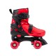 Quad skates Sfr Nebula Adjustable Black/Red 2023 - Rollerskates