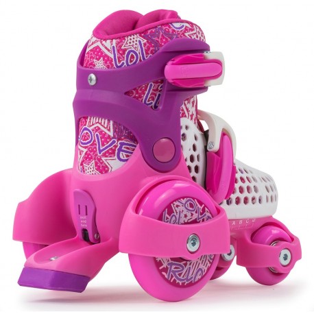 Quad skates Sfr Stomper Adjustable Children'S Pink/White 2023 - Rollerskates