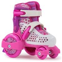 Patins à roulettes quad Sfr Stomper Adjustable Children'S Pink/White 2023 - Roller Quad