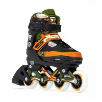 Inline Skates Sfr Pixel Adjustable Children'S Green/Orange 2023