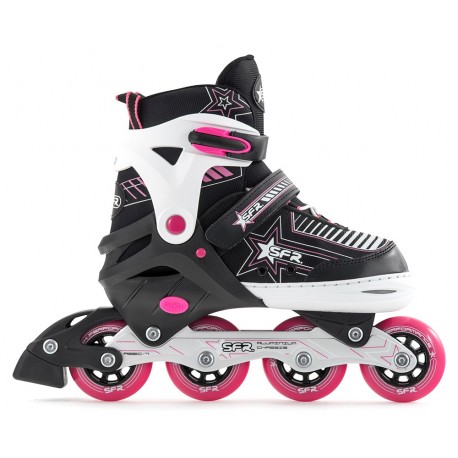 Inline Skates Sfr Pulsar Adjustable Children'S Rose 2023 - Inline Skates