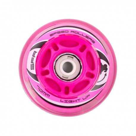 Inline -Skate -Räder Sfr Light Up Inline Pink 2023 - ROLLEN