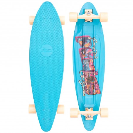 Penny Skateboard Postcard Coastal Blue 36\\" - Complete 2020 - Cruiserboards im Plastik Complete