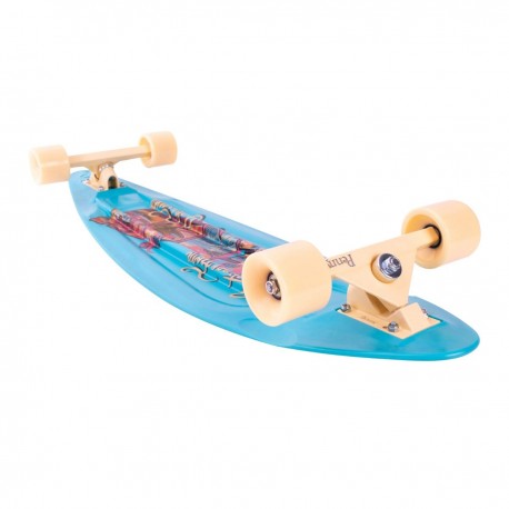 Penny Skateboard Postcard Coastal Blue 36\\" - Complete 2020 - Cruiserboards en Plastique Complet