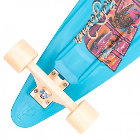 Penny Skateboard Postcard Coastal Blue 36\\" - Complete 2020 - Cruiserboards in Plastic Complete