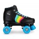 Quad skates Rookieskates Forever Rainbow Black/Multi 2022 - Rollerskates