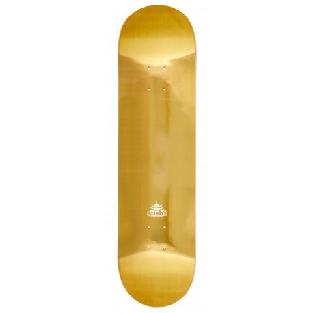 Skateboard Deck Only Sushi Pagoda Foil Gold 2023 - Skateboards Nur Deck
