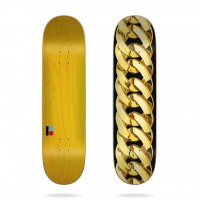 Plan B Chain Gold 8.25\\" Deck Only 2021 - Skateboards Nur Deck