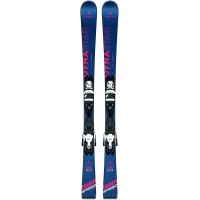 Ski Dynastar Team Speedzone XP JR + Xpress JR 7 B83 Black/White 2020 - Pack ski junior