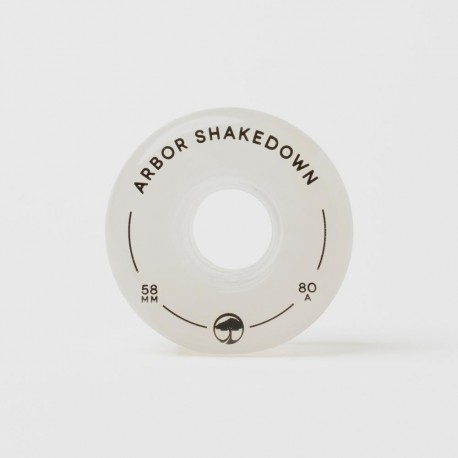 Roues de longboard Arbor Shakedown 58mm 2023 - Roues Longboard