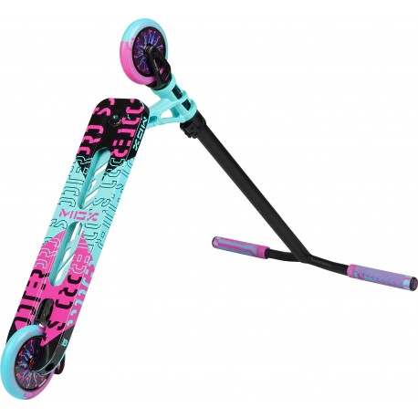 Madd Gear MGP Scooter Complete MGX Pro P1 Teal Pink 2022 - Trottinette Freestyle Complète