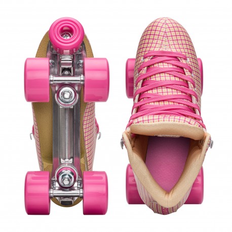 Quad skates Impala Pink Tartan 2022 - Rollerskates