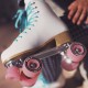 Patins à roulettes quad Impala Quad Skate White/Pink 2023 - Roller Quad
