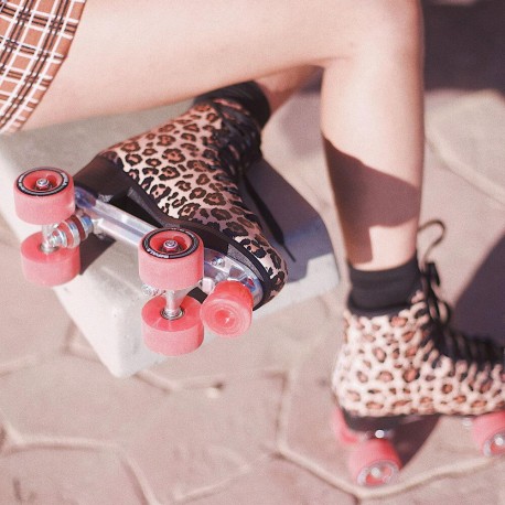 Quad skates Impala Quad Skate Leopard/Red 2022 - Rollerskates