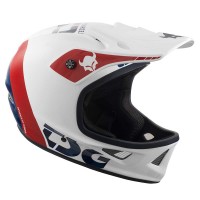 TSG Squad Graphic Design Trap White 2021 - Fullface Helmet