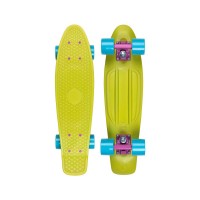 Penny Skateboard Cruiser IN Costa Yellow/Pink 22'' - Complete 2021 - Cruiserboards in Plastic Complete