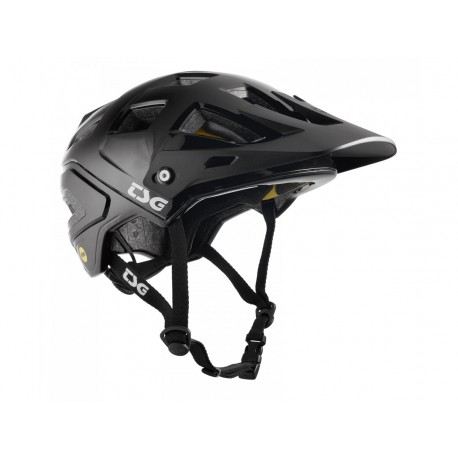 TSG Helmet Scope Mips Solid Color Gloss Black 2021 - Bike Helmet