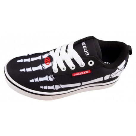 Shoes with wheels Heelys X Pro 20 Prints Black/White/Red/Skeleton 2022 - Boys Heelys