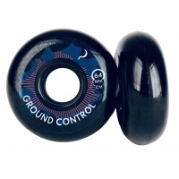 Ground Control Wheels 64mm 90A Turbulence Black 2019 - ROUES