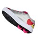 Schuhe mit Rollen Heelys X2 Snazzy Silver/Rainbow/Heart 2022 - HX2 für Mädchen