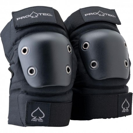 Schutzset Pro-tec Street Knee/Elbow Pad Set Open Black 2023 - Protektoren Set